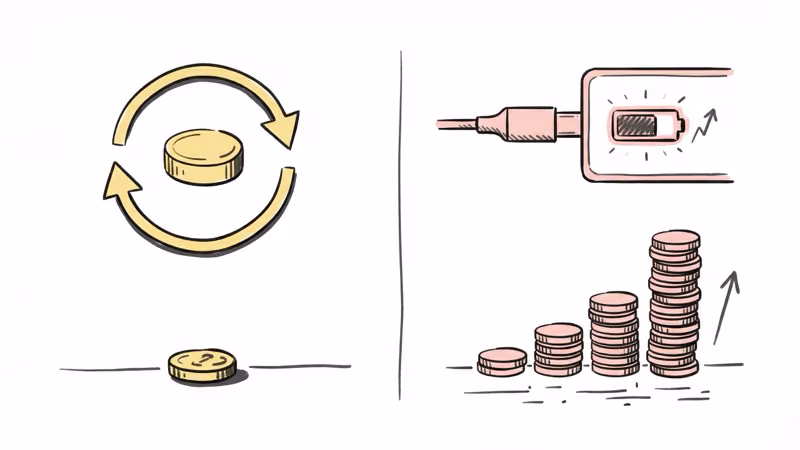 Battery life and cost comparison between AirBolt GPS rechargeable battery and AirTag CR2032 coin cell