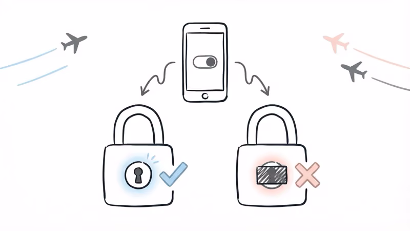 AirBolt TSA-approved port that can be disabled through the smartphone app