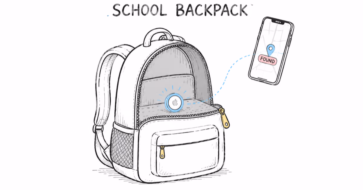 AirTag for School Backpack: A Parent's Setup Guide