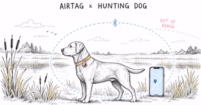 AirTag for Hunting Dogs Field Tested (and the Limits)