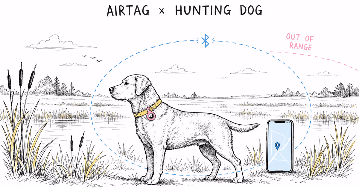 AirTag for Hunting Dogs Field Tested (and the Limits)