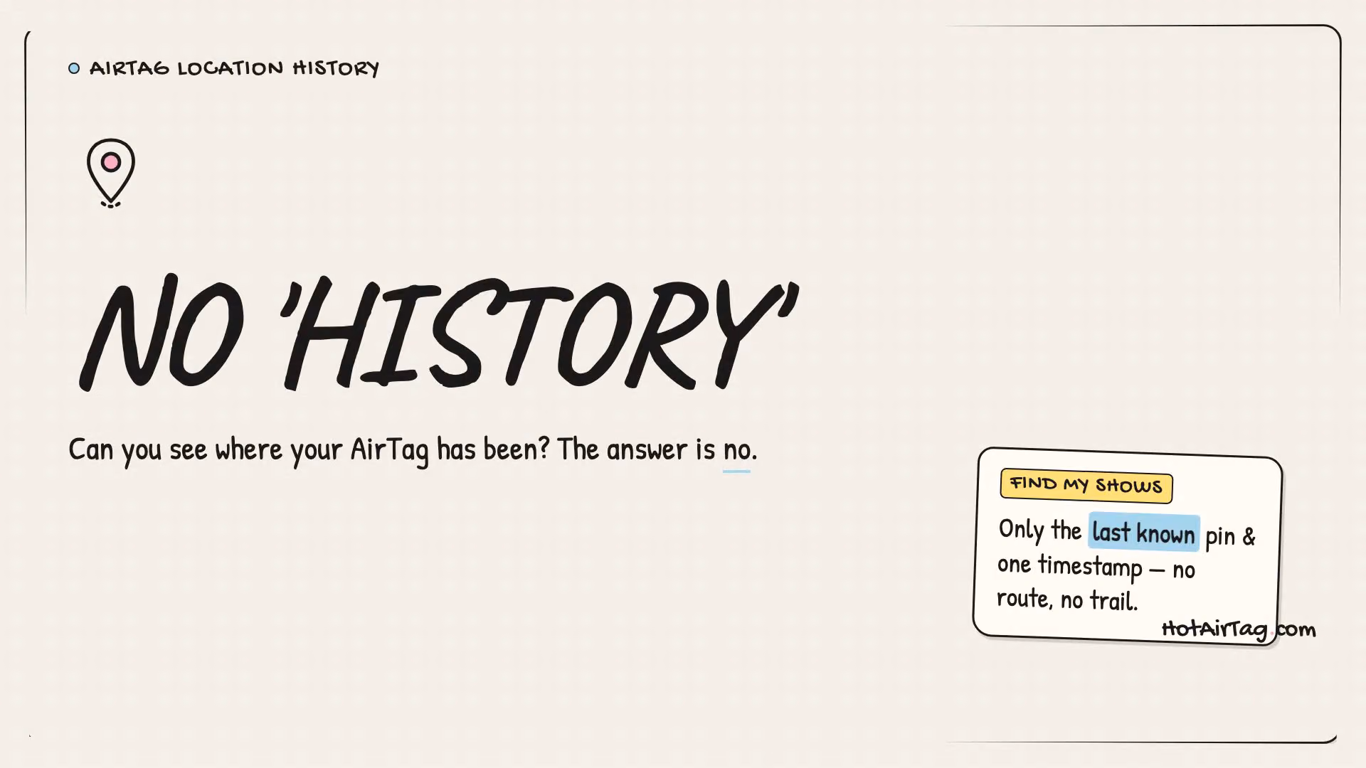 AirTag Location History: What Find My Shows and Doesn't