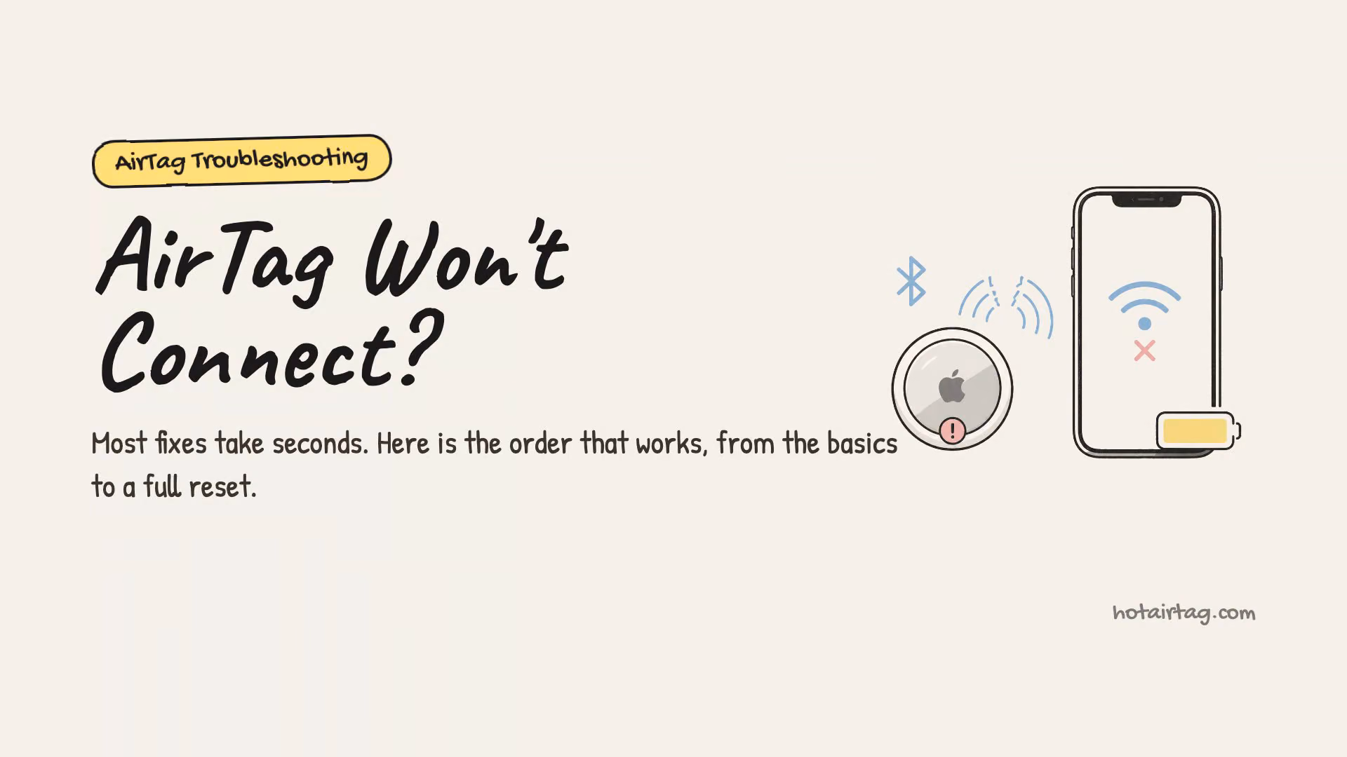 AirTag Not Working or Connecting? 10 Fixes That Work