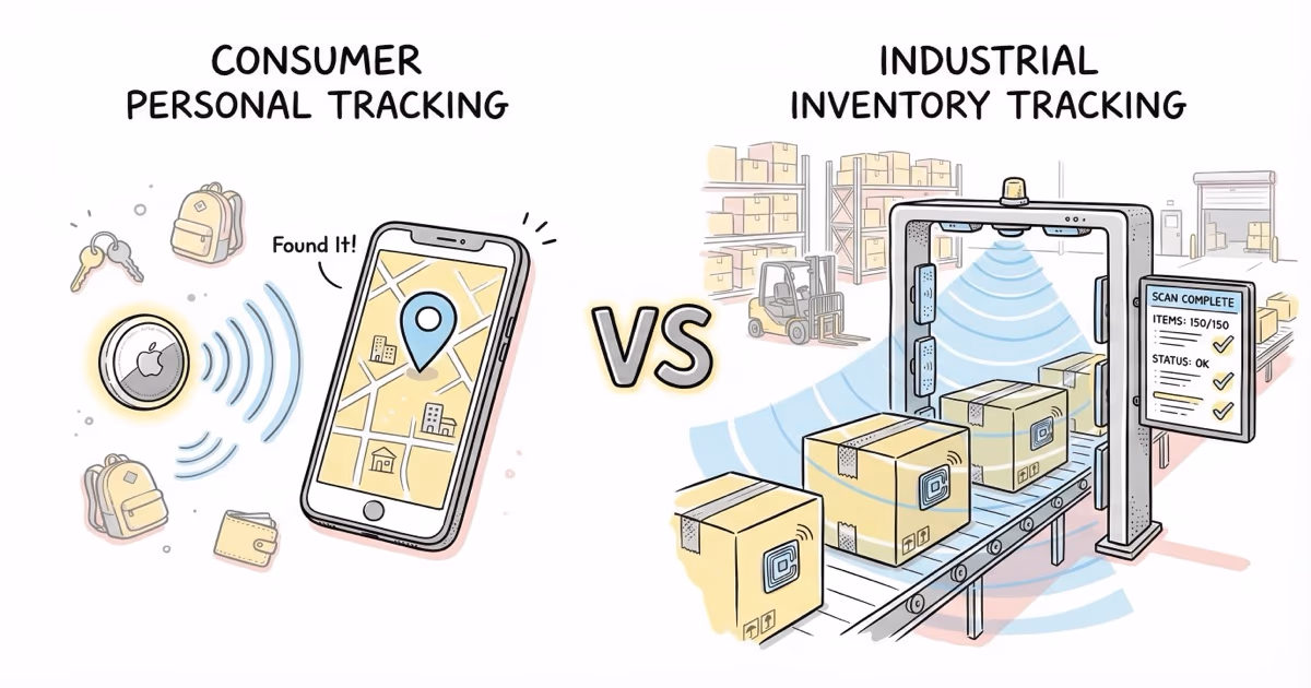 AirTag vs RFID: How These Two Tracking Technologies Compare