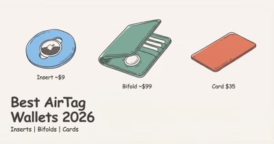 Best AirTag Wallets 2026: Inserts, Bifolds, and Cards
