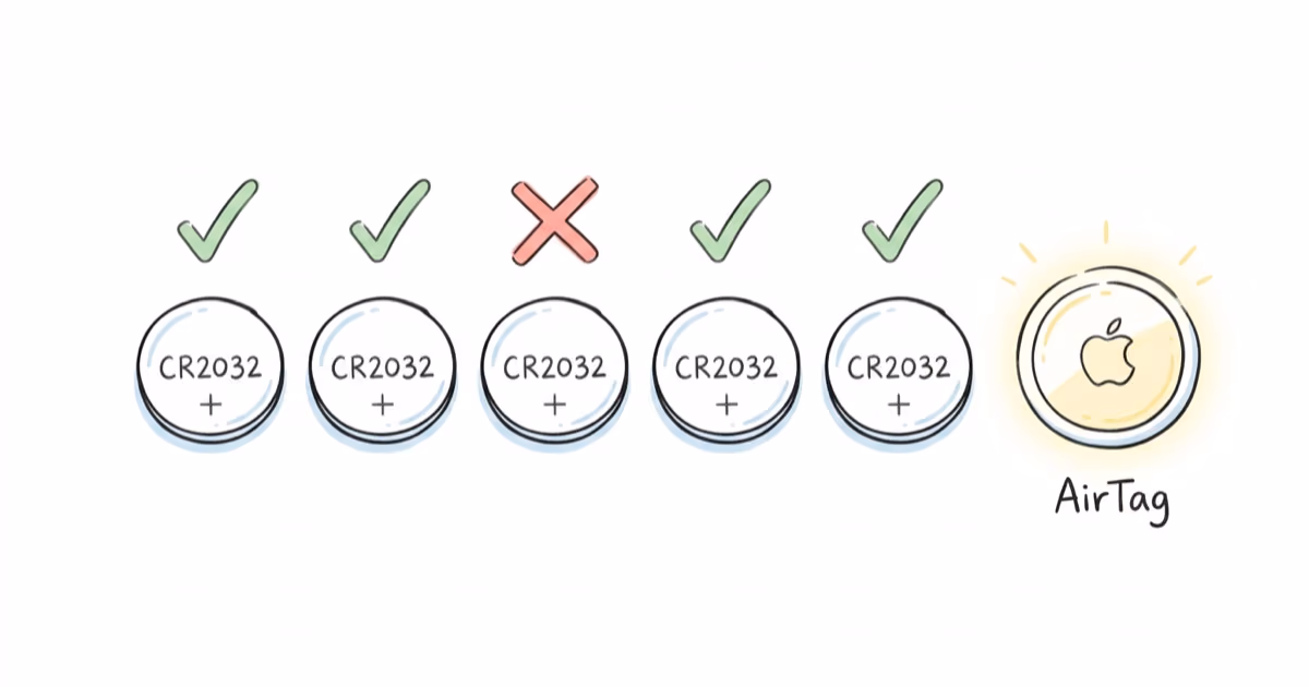 Best CR2032 Battery for AirTag: 5 Brands Tested (2026)