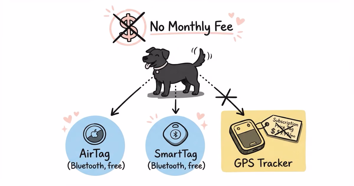 Best Dog GPS Tracker Without a Subscription in 2026