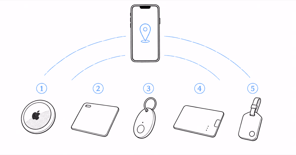 Best Apple Find My Trackers in 2026: AirTag and 6 More