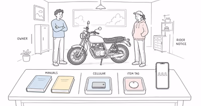 Motorcycle GPS Tracker Setup: Safe Placement Guide