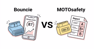 Bouncie vs MOTOsafety: Best OBD Tracker for Teen Drivers?