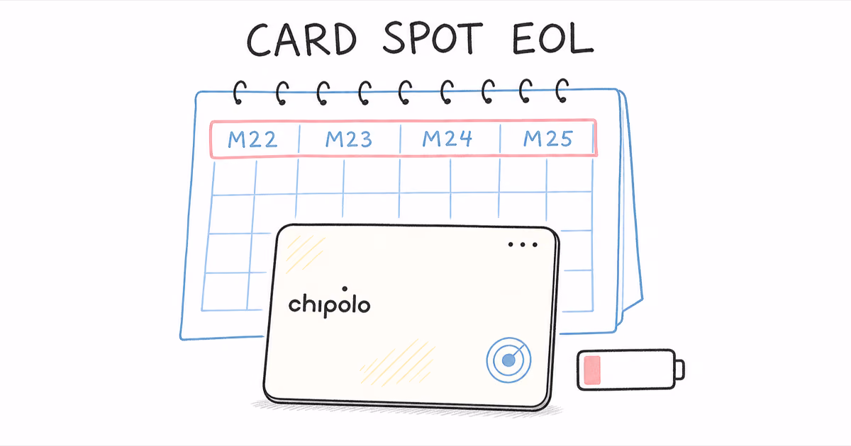 Chipolo CARD Spot Battery: What to Do When It Dies