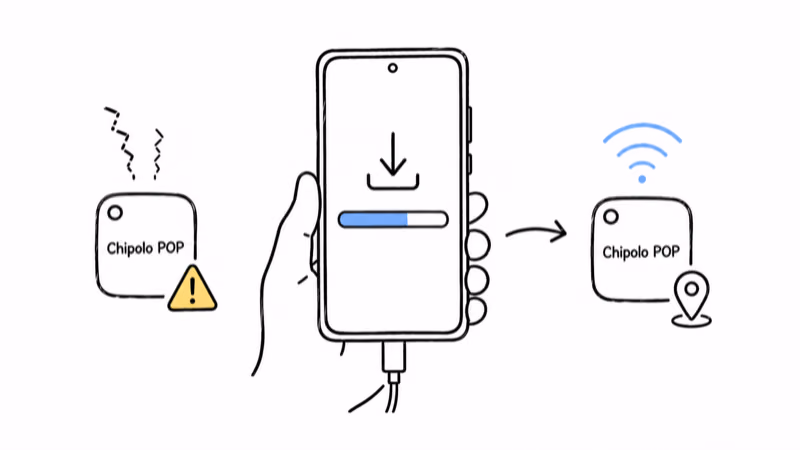 Firmware 5.10.0 update on a plugged-in Android phone restoring a POP that drifted out of sync