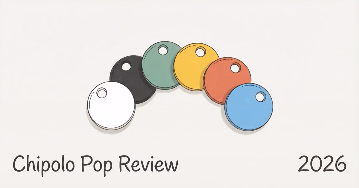 Chipolo Pop Review: Loudest Tracker on the Market?