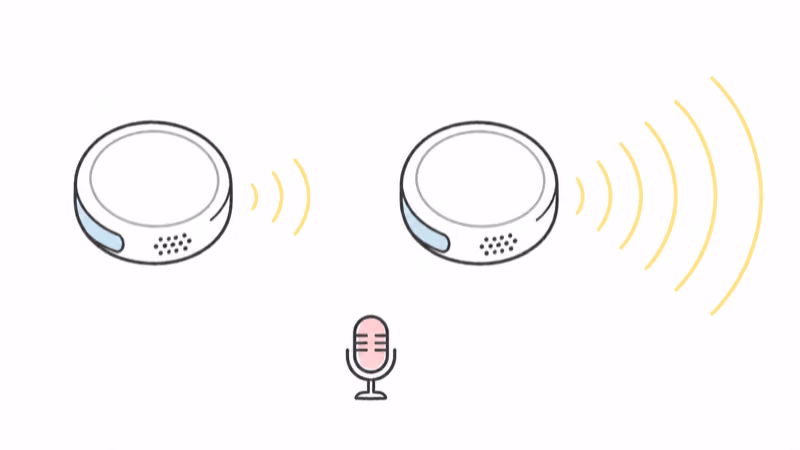 Original and second-generation AirTag speakers shown as sound output only