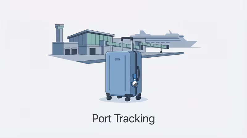 AirTag tracking performance at cruise embarkation ports with high iPhone density