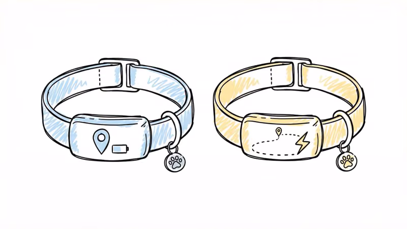 Fi GPS collar versus Halo virtual fence collar feature comparison