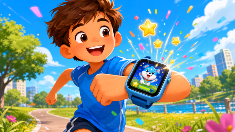 Fitbit Ace LTE Fitbit Arcade movement games and Bit Buddy virtual pet earned through activity
