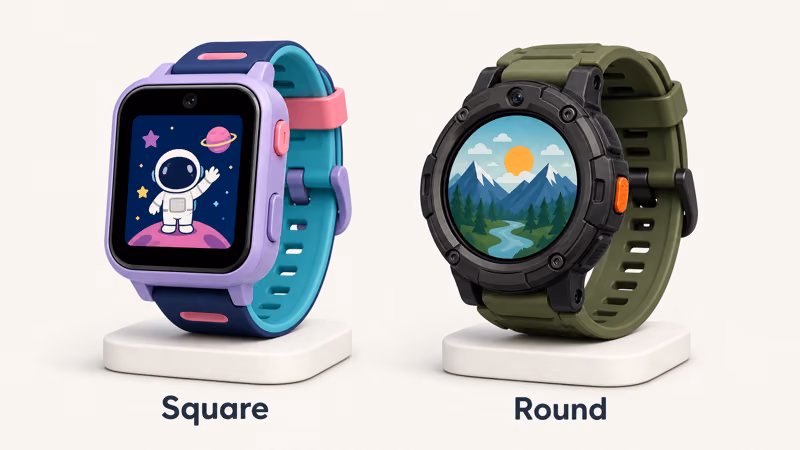Fitbit Ace LTE and Garmin Bounce 2 kids smartwatches compared side by side