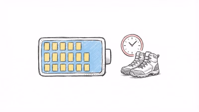 Garmin Alpha 300 battery endurance during multi-day hunting trip showing extended runtime across rugged terrain