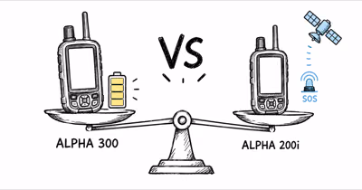 Garmin Alpha 300 vs 200i: Which Hunting Dog Tracker?