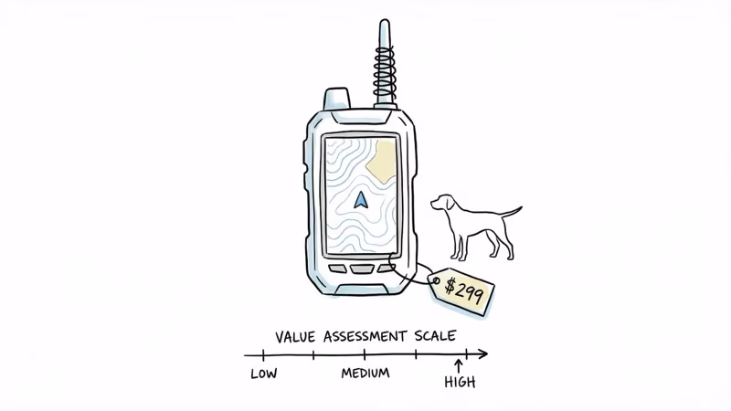 Garmin Astro 320 GPS handheld with price and value assessment for hunters