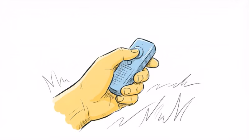 Garmin Delta SE one-handed remote with 3-button layout for easy field operation