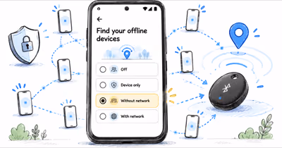 Google Find Hub Offline Finding Settings Explained