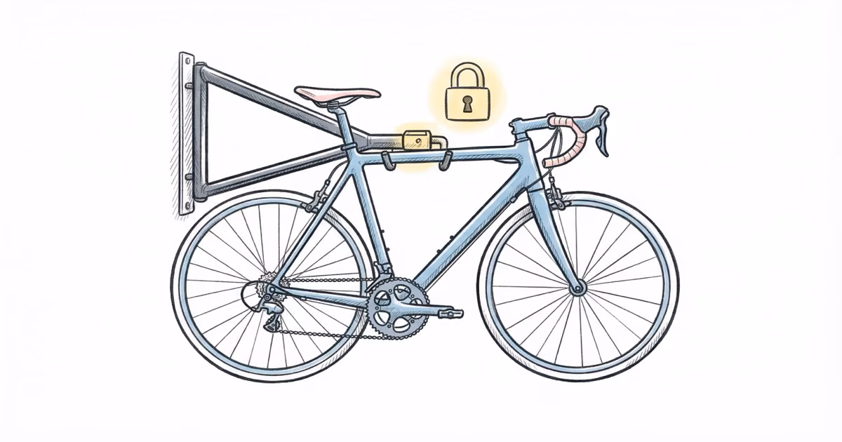 Hiplok AIRLOK Bike Hanger Review: Secure Wall Storage That Looks Good