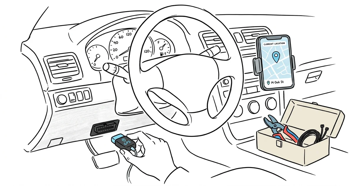 How to Install a GPS Tracker in a Car Safely