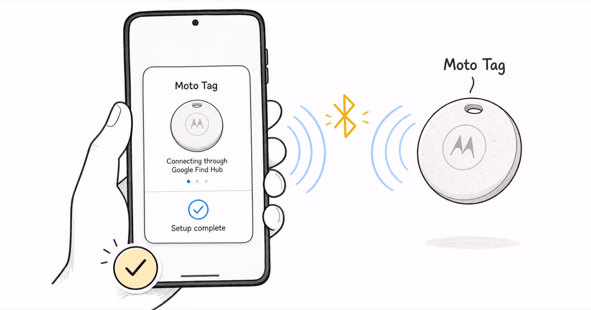 How to Set Up a Moto Tag: Find Hub Pairing Guide 2026
