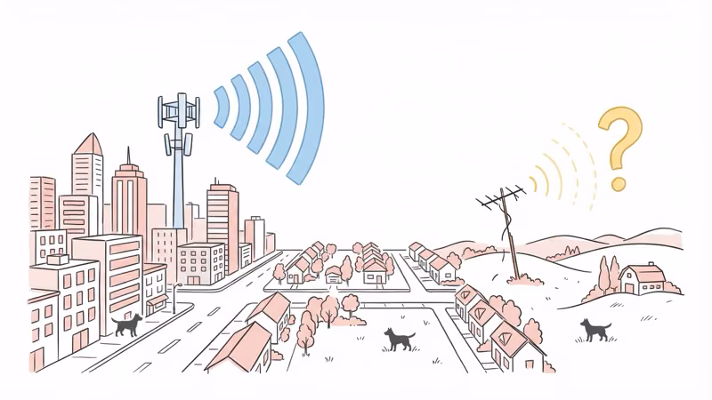 LTE-M network coverage map compared to 2G Sigfox coverage for pet trackers