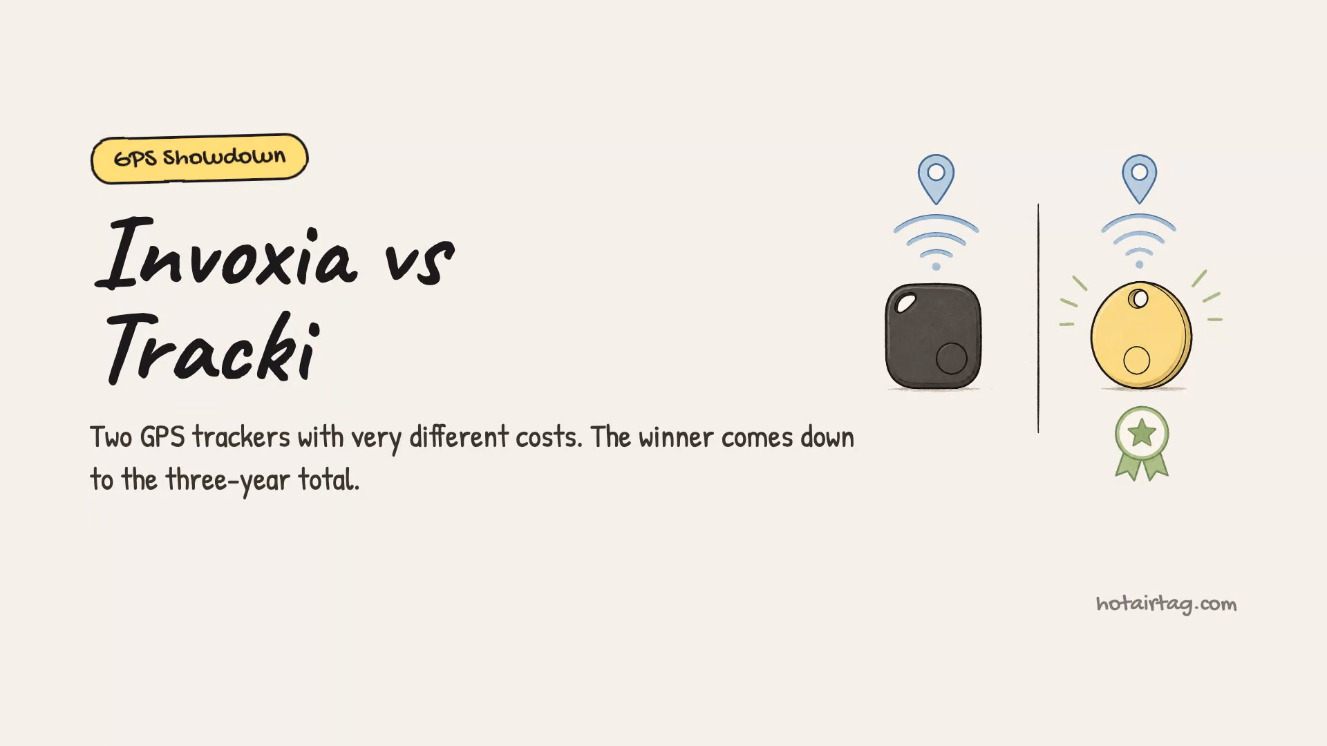 Watch: Invoxia vs Tracki Pro in under a minute