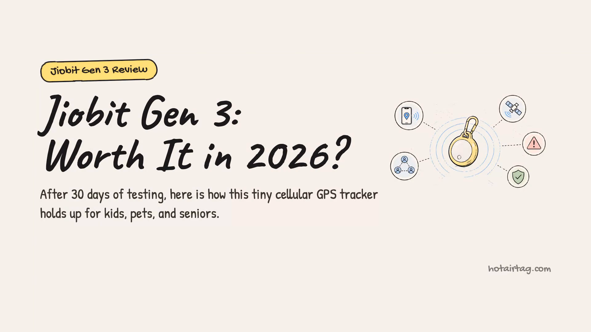 Watch: the Jiobit Gen 3 review in under 90 seconds