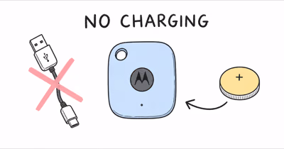 Moto Tag 2 Not Charging? It Uses a Coin Cell Battery