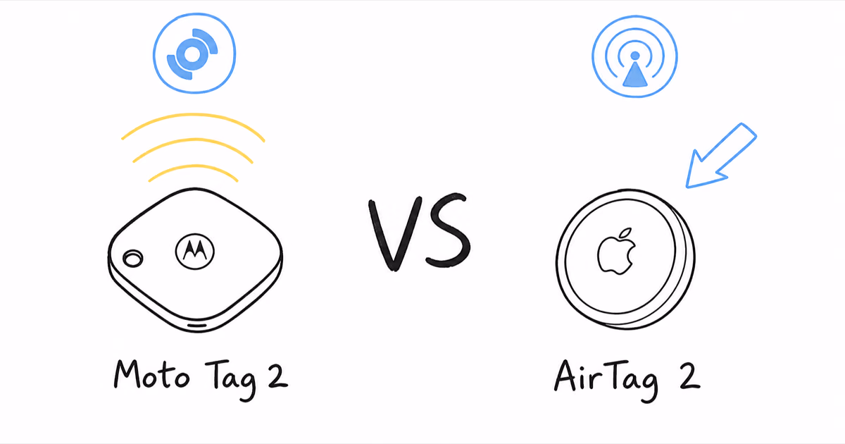 Moto Tag 2 vs AirTag 2: Channel Sounding vs U2 UWB