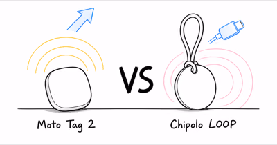 Moto Tag 2 vs Chipolo LOOP: Android UWB vs Rechargeable