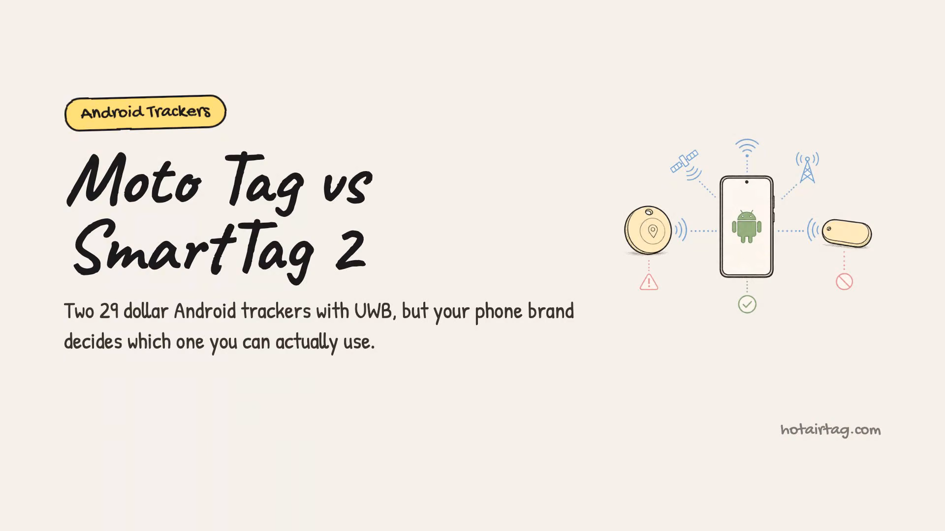 Watch: Moto Tag vs SmartTag 2 in under 90 seconds