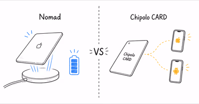 Nomad Tracking Card Pro vs the Chipolo CARD Compared