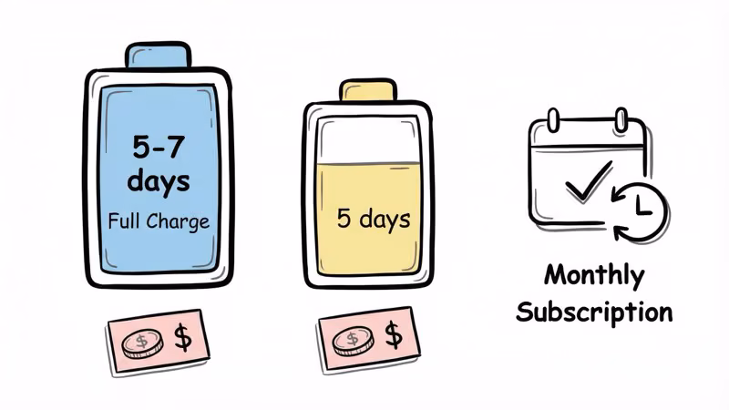 Waterproofing comparison showing Pawfit IP68 submersible rating versus Tractive IPX7 splash rating