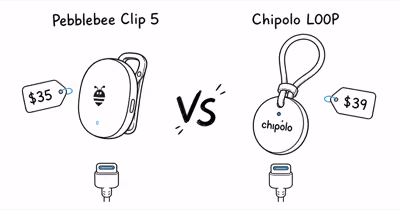 Pebblebee Clip 5 vs Chipolo LOOP: Which Tracker Wins?