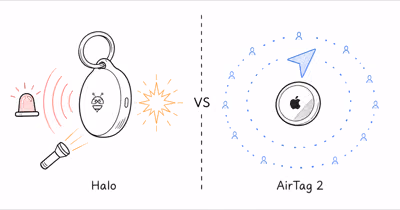 Pebblebee Halo vs AirTag 2: Safety Tracker Showdown
