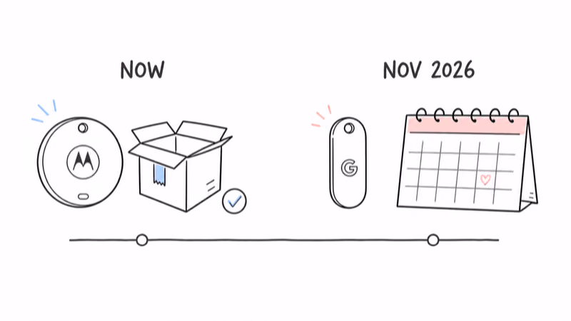Moto Tag 2 available now while Pixel Tag waits for November