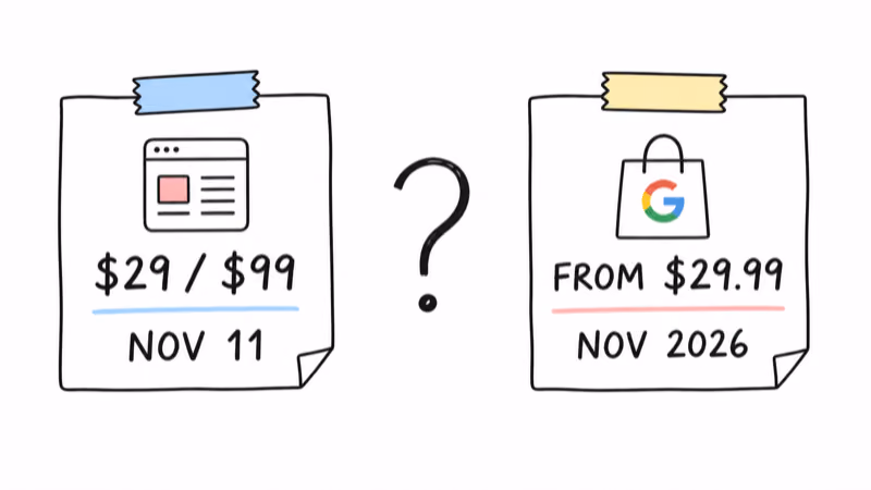 Google blog and Store show different Pixel Tag price details