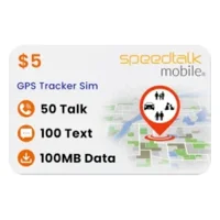 SpeedTalk Mobile GPS Tracker SIM Card