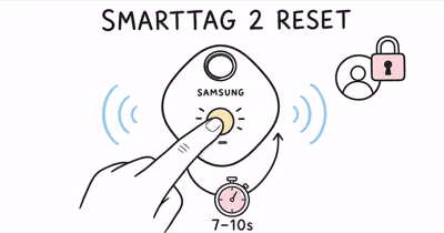 Samsung SmartTag 2 Reset: Fix a Frozen or Locked Tag