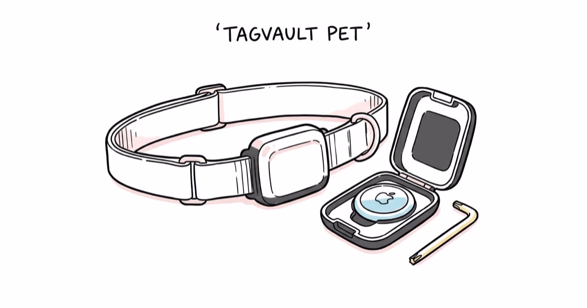 TagVault Pet Review: AirTag Dog Collar Mount Tested