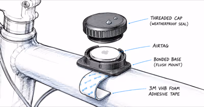TagVault Surface Review: Rugged Adhesive AirTag Mount