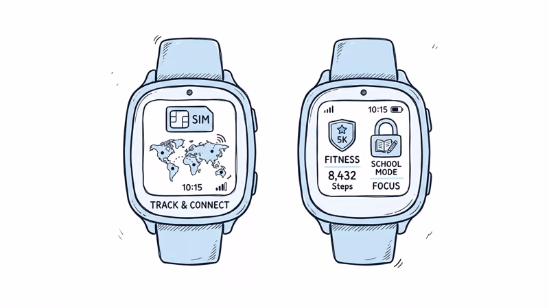 TickTalk 4 and Xplora X5 Play head-to-head comparison for active kids