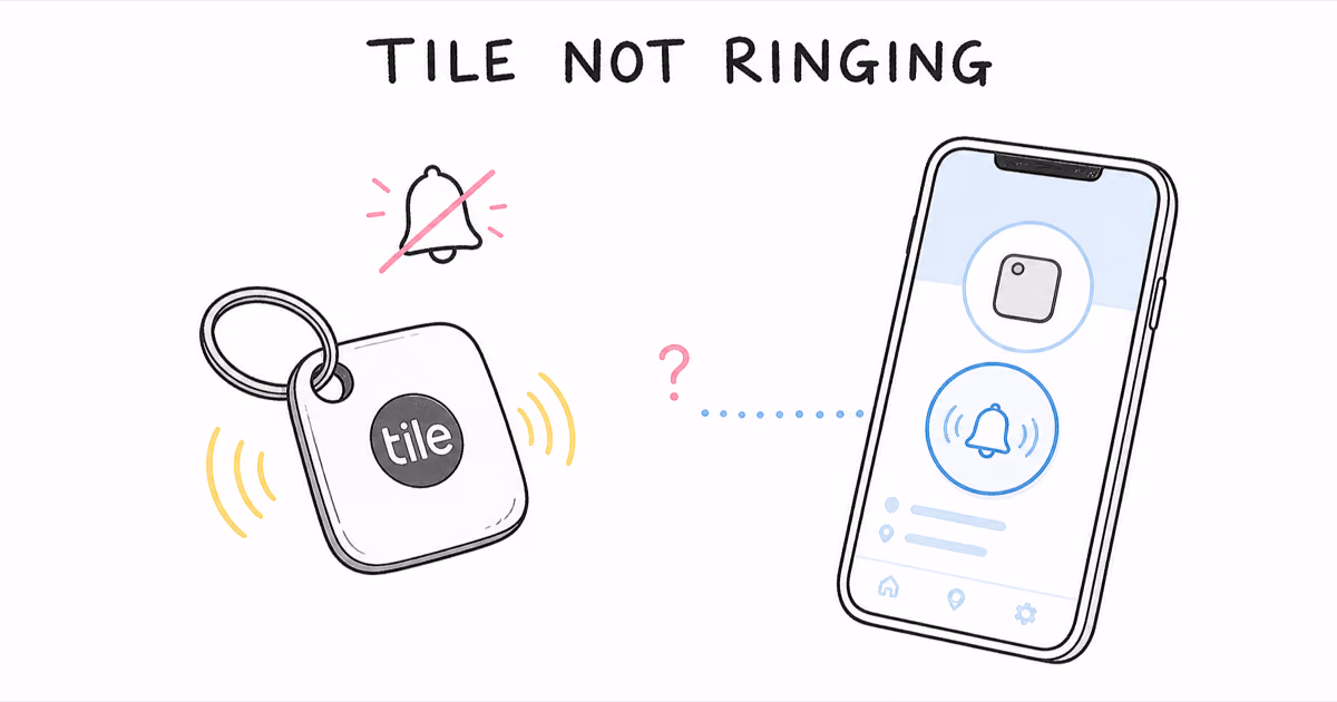 Tile Not Ringing? Causes and Step-by-Step Fixes (2026)