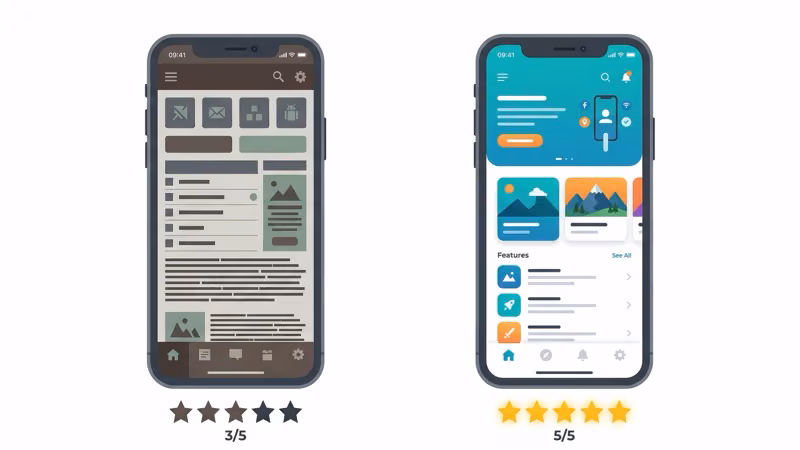 TKSTAR GPS app vs Tracki app interface and rating comparison